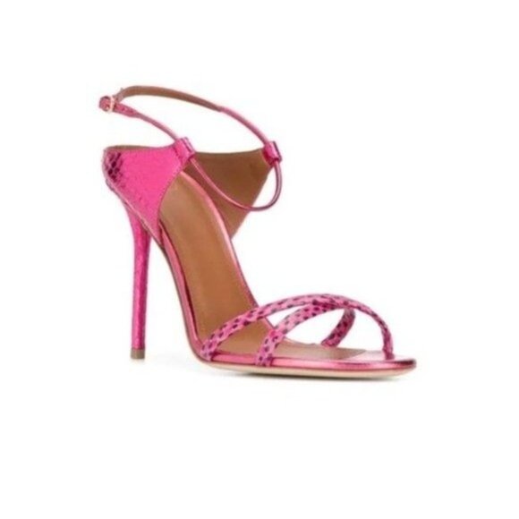 Malone Souliers Darlene Sandals in Pink - Picture 1 of 7